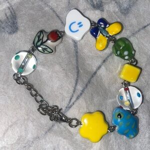 Ceramic colorful cute bracelet🌹